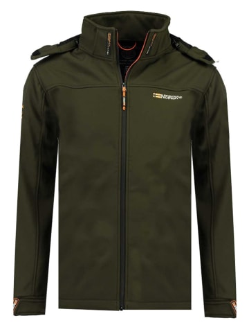 Geographical Norway Softshelljas "Takeni" olijfgroen