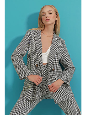 Jumeon Blazer zwart/wit
