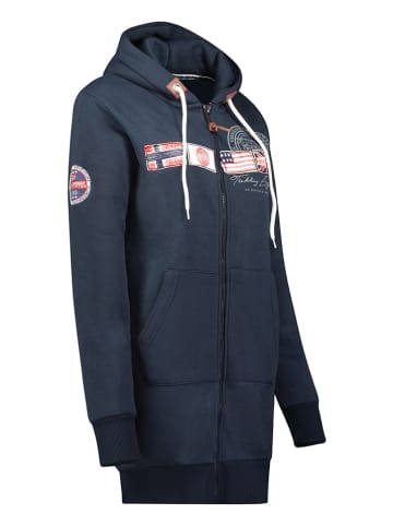 Geographical Norway Sweatjacke "Forma" in Dunkelblau