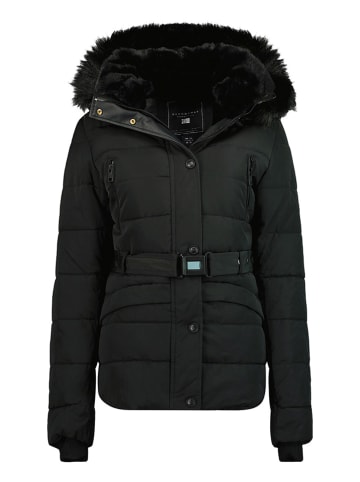 Geographical Norway Steppjacke "Alouise" in Schwarz