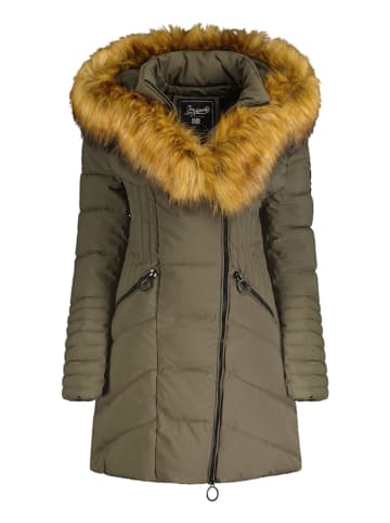 Geographical Norway Steppmantel "Chaya" in Khaki