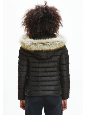 TOMMY JEANS Donsjas zwart
