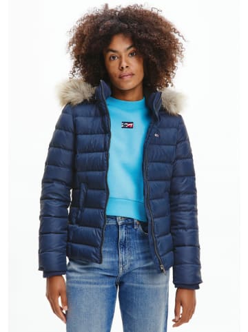 TOMMY JEANS Donsjas blauw