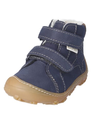 PEPINO Leren boots "Donny" donkerblauw/bruin