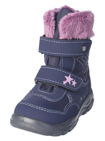 PEPINO Boots "Finja" donkerblauw/lila