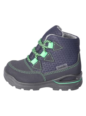 PEPINO Boots "Emil" donkerblauw/groen