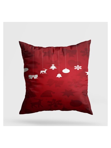Colorful Cotton Kussen rood