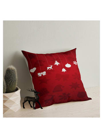 Colorful Cotton Kissen in Rot