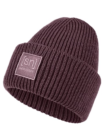 super.natural Czapka beanie "Krissini" w kolorze fioletowym