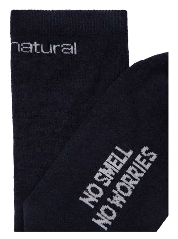 super.natural 2-delige set: sokken "All Day" donkerblauw