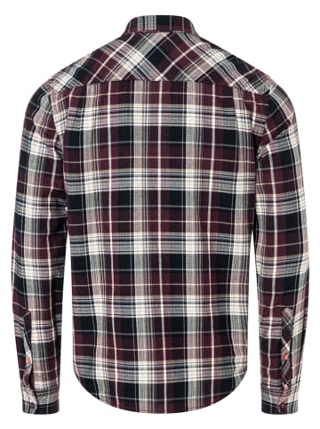 Timezone Hemd - Regular fit - in Schwarz/ Rot