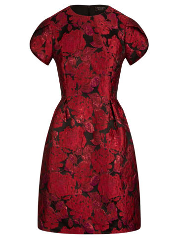 APART Sukienka w kolorze czerwono-czarnym ze wzorem