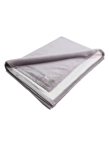 Kaiser Naturfellprodukte Decke "Liam" in Grau - (L)100 x (B)75 cm