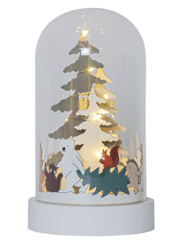 STAR Trading LED-Tischdekoration "Forest Friends" in Bunt - (B)11,5 x (H)19,5 cm