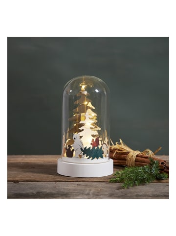 STAR Trading LED-Tischdekoration "Forest Friends" in Bunt - (B)11,5 x (H)19,5 cm