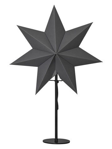 STAR Trading Staande lamp "Mixa" grijs - (B)34 x (H)50 cm