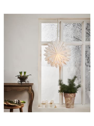 STAR Trading Papieren ster "Clipp" wit - Ø 60 cm