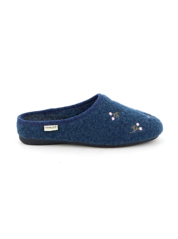 Grünland Pantoffels donkerblauw