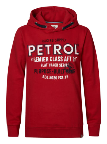 Petrol Hoodie rood