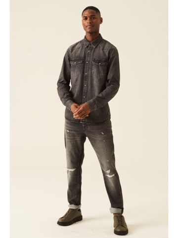 Garcia Spijkerblouse grijs