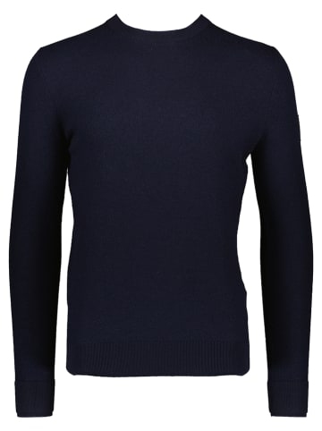 Strellson Wollen trui "Bowden-R" donkerblauw