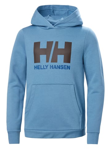 Helly Hansen Bluza "Logo" w kolorze błękitnym