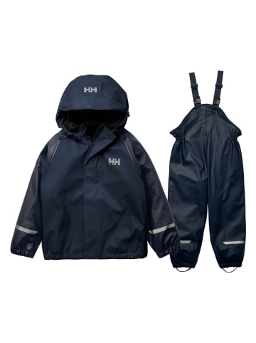 Helly Hansen 2tlg. Regenoutfit "Bergen" in Schwarz