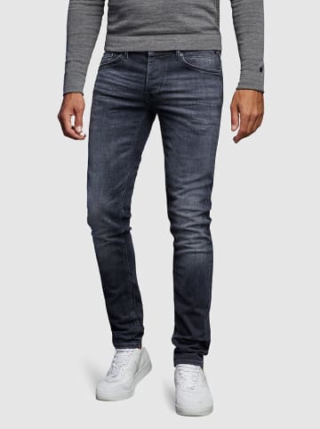 CAST IRON Jeans "Riser"  - Slim fit - in Schwarz