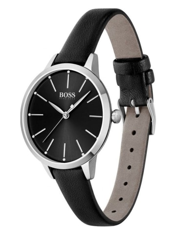 Hugo Boss Kwartshorloge "Symphony" zwart/zilverkleurig