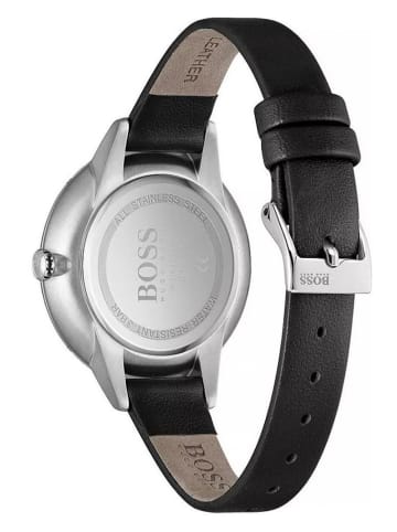 Hugo Boss Kwartshorloge "Symphony" zwart/zilverkleurig