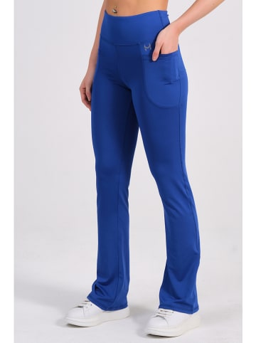 Holo Generation Spodnie "Genesis" w kolorze niebieskim