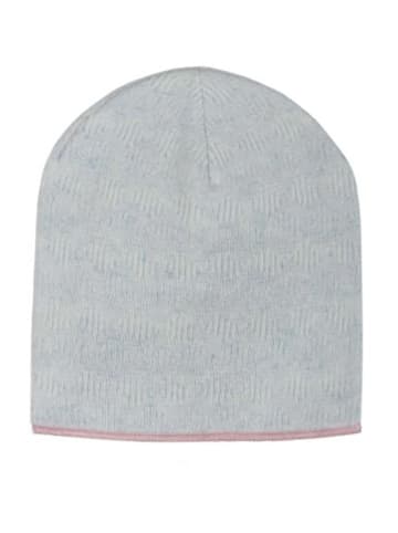 Zwillingsherz Beanie "Labyrinth" grijs/lichtroze