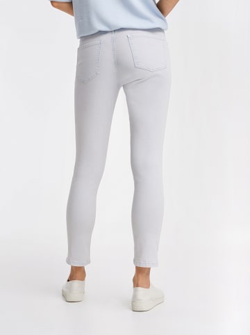OPUS Spijkerbroek "Elma detail" - skinny fit - lichtblauw
