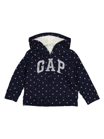 GAP Sweatjacke in Dunkelblau