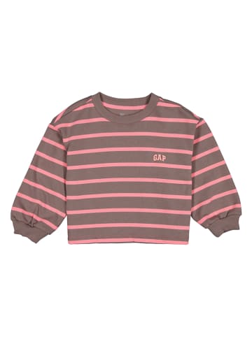 GAP Bluza w kolorze różowo-brązowym