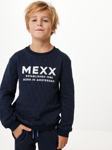 Mexx Bluza w kolorze granatowym