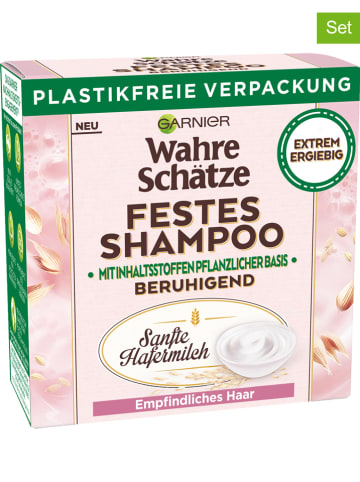 Garnier 3-delige set: shampoo bar "Whare Schätze", elk 60 g