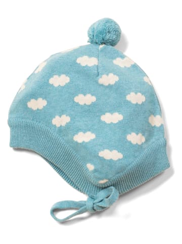 Little Green Radicals Czapka "Fluffy Cloud" w kolorze błękitnym