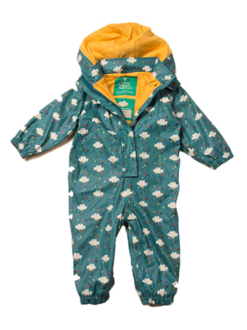 Little Green Radicals Regenpak "Falling Water" blauw