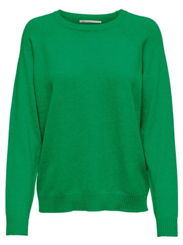 ONLY Sweter "Lesly" w kolorze zielonym
