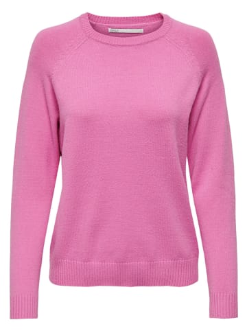 ONLY Sweter "Lesly" w kolorze różowym