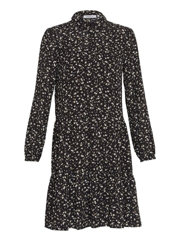 MOSS COPENHAGEN Sukienka "Oceanna" w kolorze czarno-kremowym