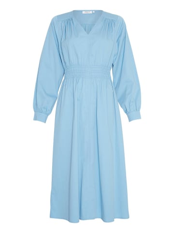 MOSS COPENHAGEN Sukienka "Leonita" w kolorze błękitnym