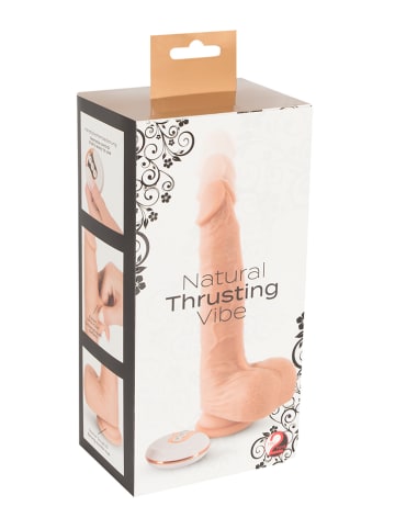 Orion Vibrator in Beige - (L)24 cm