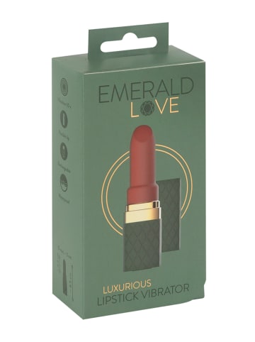 Orion Mini-Vibrator "Lipstick" in Grün - (L)8,5 cm