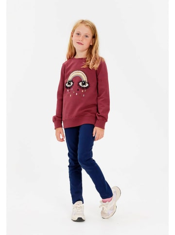 The NEW Sweatshirt "Daffodil" in Bordeaux