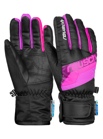 Reusch Rękawiczki narciarskie "Erik R-TEX® XT" w kolorze czarno-różowym