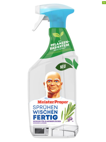 Meister Proper 5er-Set: Glasreiniger "Rosmarin & Lavendel", je 800 ml