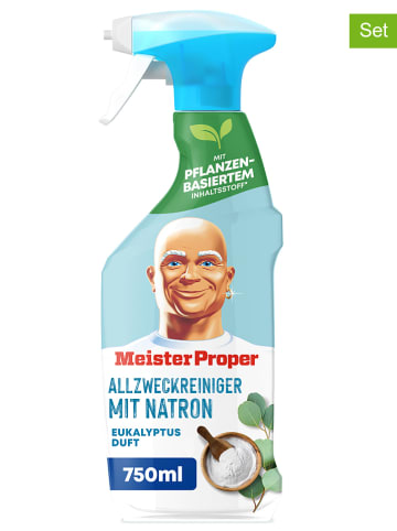Meister Proper 5er-Set: Allzweckreiniger "Mit Natron", je 750 ml