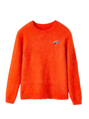 Vertbaudet Sweter w kolorze pomarańczowym